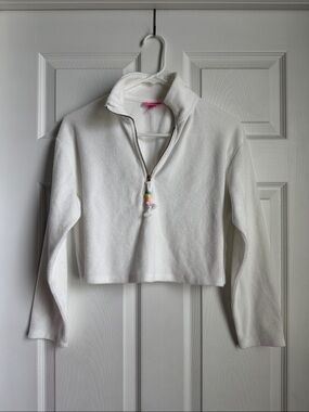 Stoneyclover Pool Cover-up Cropped Shirt